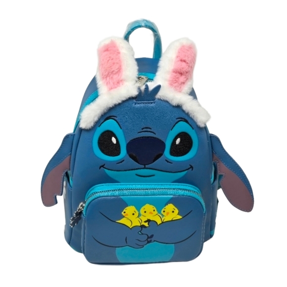 Loungefly Disney Lilo & Stitch Bunny Ears Ducklings Mini Backpack NWT main image 5
